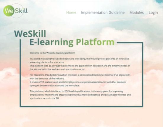 WeSkill - Ανάπτυξη δεξιοτήτων στον τομέα του Τουρισμού Ευεξίας και Σπα - 7o Ενημερωτικό Δελτίο